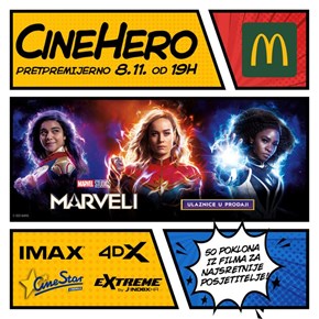 CINEhero <br/> Marveli